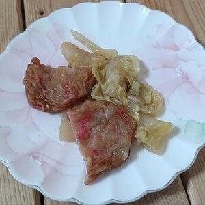 素朴♪白菜さつま揚げ煮